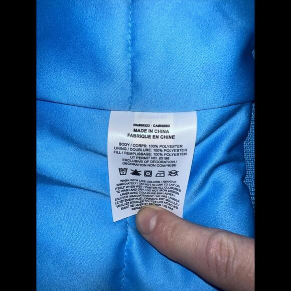 Nike Jordan Flight Renegade Bomber Blue Jacket Sample - Picture 7 of 11